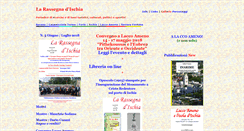 Desktop Screenshot of larassegnadischia.it